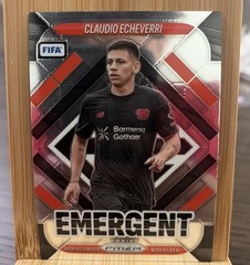 2025-26 Panini Prizm FIFA Claudio Echeverri Emergent #3 Leverkusen