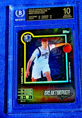 2025 Topps Match Attax RC Cooper Flagg Rookie Holofoil SP BGS 10 BLACK LABEL 💣