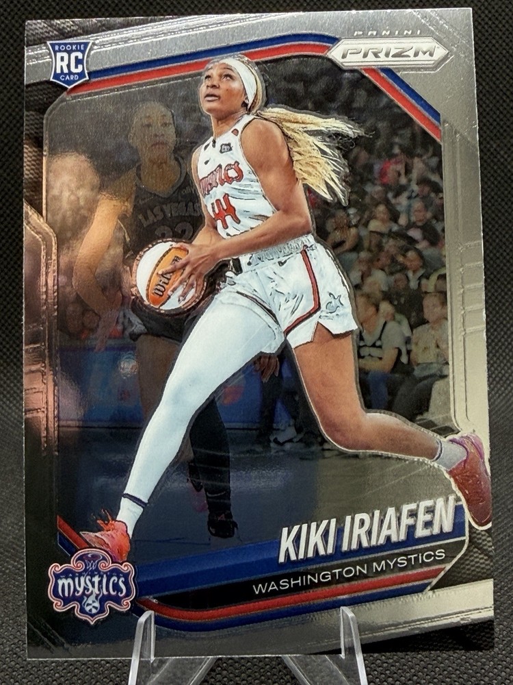 Kiki Iriafen RC SILVER PRIZM 2025 Prizm WNBA Rookie #72