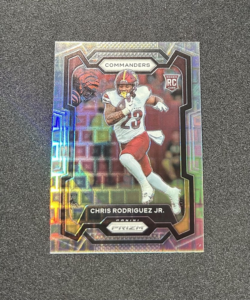 2023 Panini Prizm #398 Chris Rodriguez Jr. Pandora /400 RC