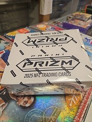 2025 Panini Prizm Football NFL Factory Sealed 12 Pack Fat Value Pack Box