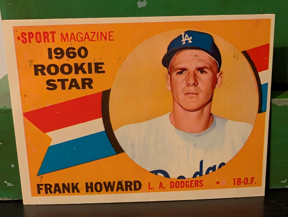 1960 Topps – Sport Magazine 1960 Rookie Star Frank Howard #132 (RC)