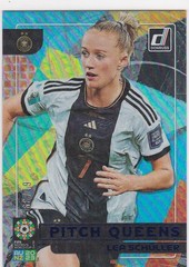 2023 Donruss FIFA Women’s World Cup SP Blue PITCH QUEENS #11 LEA SCHULLER #61/99