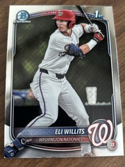 2025 Bowman Draft #BDC-1 Eli Willits Chrome