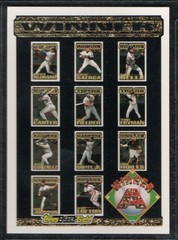 1994 Topps Black Gold Baseball Redemption / Certified Winners – You Pick