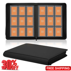 Toploader Binder Holds 288 Toploaders 9 Pocket Top Loader Binders for 3 x 4 »