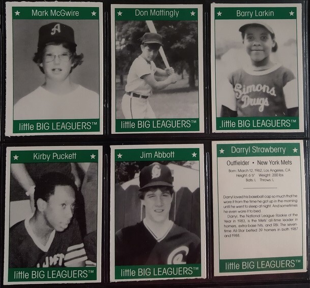Mark McGwire 1991 More Little Big Leaguers Green