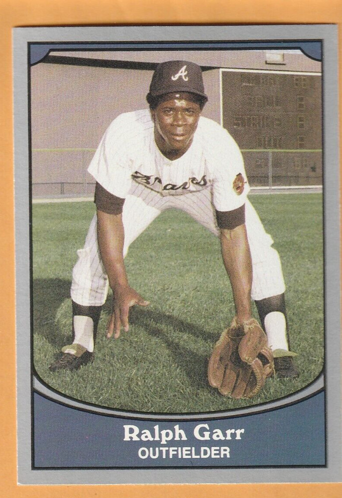Ralph Garr Atlanta Braves 1990 Pacific Legends #25 Ruston Louisiana 11J