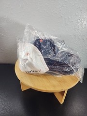 BDA Denver Broncos Verizon Hat Cap Navy Blue And White Orange Stitching New