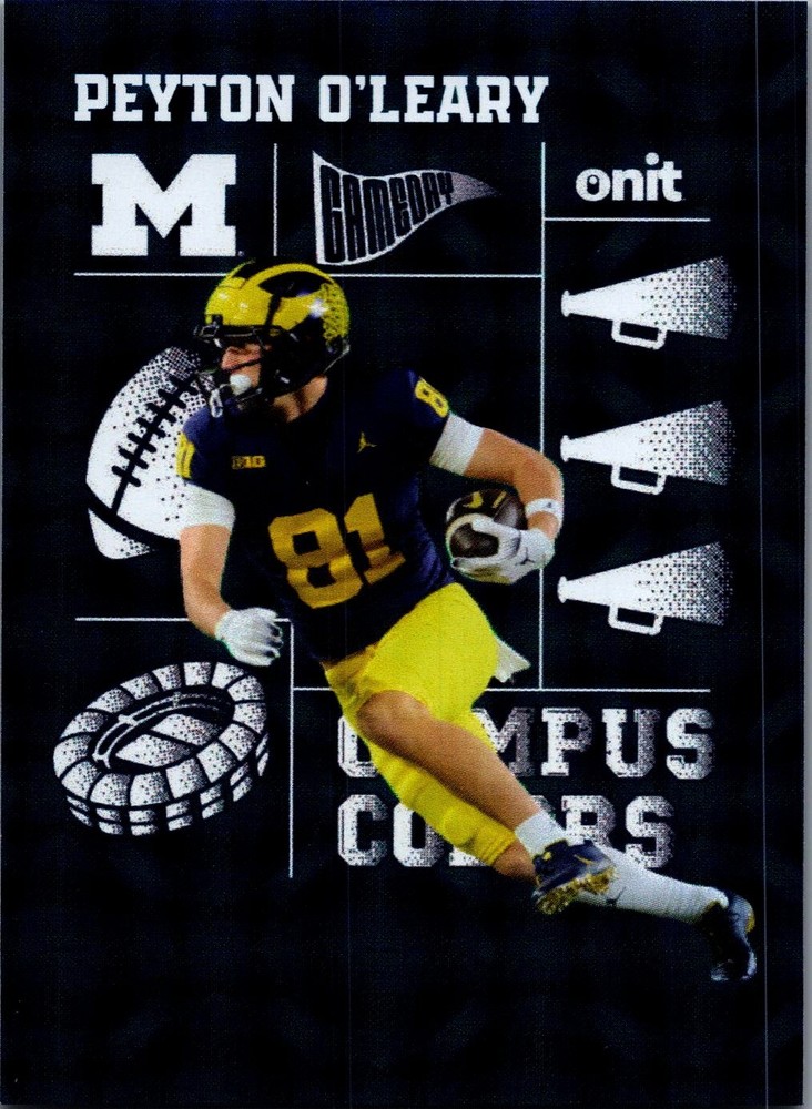 2025 ONIT Athlete Michigan Wolverines #CC-8 Peyton O&rsquo;Leary Campus Colors