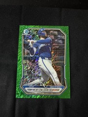 BLAKE MITCHELL 2025 Bowman Draft Chrome #BDC-160 Green Shimmer Refractor /99