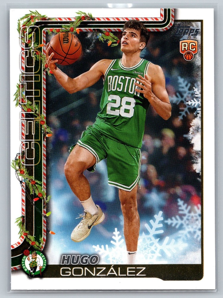 2025-26 Topps Holiday – Hugo González #H188 (RC)
