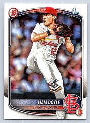 LIAM DOYLE CARDS RC 1st card 2025 BOWMAN DRAFT #BD-12