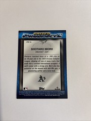2025 Bowman Draft Shotaro Morii Prized Prospects #PP-5 Athletics