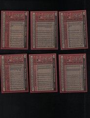 1980 Topps Burger King Baseball lot #1-11 *RYAN+*