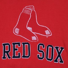 Women&rsquo;s Boston Red Sox Hoodie – Medium – Soft as a Grape, MLB, Cotton/Poly Blend