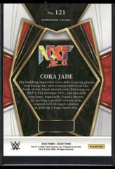 2022 Panini Select WWE Cora Jade #121 Base Premier Level (RC)