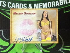 Melissa Stratton Kiss Card Signed Autograph Auto 2024 Collectors Expo Adult XXX
