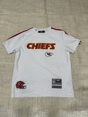 Kansas City Chiefs Shirt MensLarge L Fast Lane NFL ProStandard White