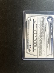 2025 Bowman Prospects Edgleen Perez #BCP-80 Fuchsia 185/199 Reptilian Refractor