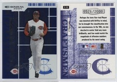 2005 Donruss Craftsmen 526/2000 Ken Griffey Jr #C-13 HOF 0o5y