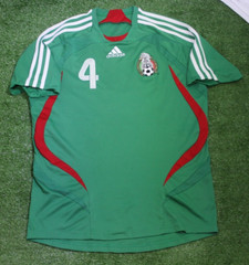 Seleccion Mexico Jersey Adidas Size Small #4 R. MARQUEZ 2007 COPA AMERICA
