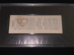 Reggie Jackson signed 1977 World Series Game 6 Ticket PSA DNA Slab Auto 10 C6507