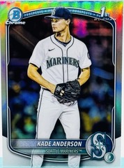 2025 Bowman Draft Chrome Kade Anderson 1st Bowman REFRACTOR #BDC-3 Mariners