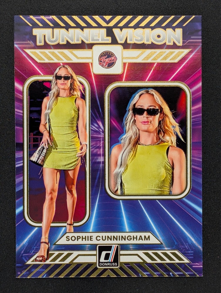 2025 Panini Donruss WNBA – Sophie Cunningham #2 – Press Proof Tunnel Vision