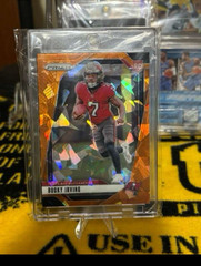 2024 Panini Prizm – Bucky Irving Rookie #316 Buccaneers Orange Cracked Ice
