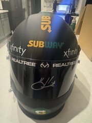 Kevin Harvick Signed NASCAR Full-Size Helmet – Subway