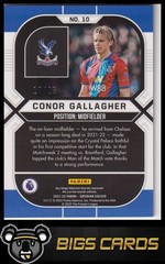 Conor Gallagher 2021-22 Panini Obsidian #10 Electric Etch Red Pulsar /26