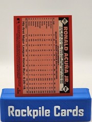 2021 Topps Chrome – 1986 Topps Baseball Ronald Acuña Jr. #86BC-3