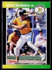 1989 Donruss Mark McGwire #95