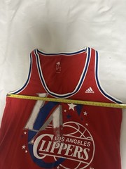 Adidas Los Ángeles Clippers Tank Top Red Blue And White Sleeveless Size Large