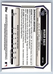 2026 Bowman #BCP-150 Wilder Dalis Sky Blue Mojo Refractor #/499