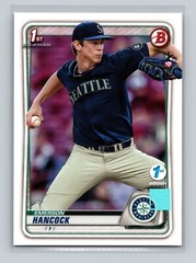 2020 Bowman Draft 1st Edition Emerson Hancock 1st Bowman Paper Seattle Mariners