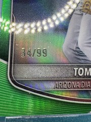 2025 Bowman Draft – Chrome Tommy Troy #BDC-36 Green Refractor /99 (RC)