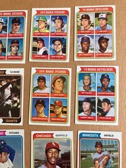 1974 Topps Baseball cards Set Builders # 600-659 EX to NM Original Owner