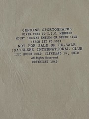 1949 Sportograph- Cleveland Indians- facs. auto sheet- vintage- Satchel Paige ++