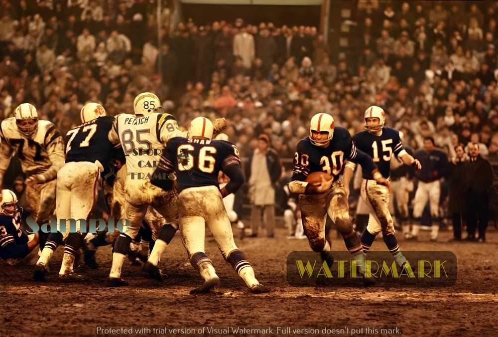 AFL Championship – SD Chargers at Buffalo Bills 12/26/1964 Wray Carlton