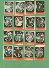 1972 Sunoco Football CLEVELAND BROWNS 16 Stamp Lot – NO DUPLICATES