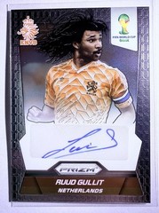 2014 Panini Prizm World Cup Signatures Ruud Gullit Auto Autograph Netherlands
