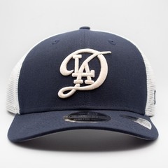 LA Dodgers Baseball Hat New Era 9Seventy Authentic Snap Trucker MLB Cap