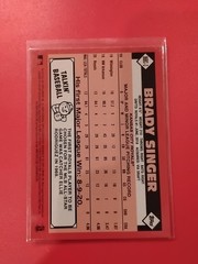 2021 Topps – Silver Pack 1986 Topps Chrome Baseball Brady Singer #86BC-3 (RC)