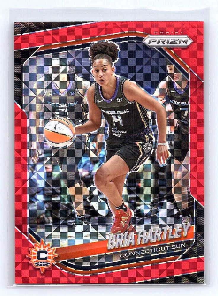 Bria Hartley 2025 Panini Prizm WNBA #86 Red Power Prizms #/75