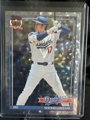 Topps 2026 Series 1 Shohei Ohtani Dodgers 1991 Crackle Foilboard #T91-100