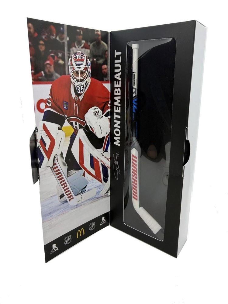 2025-26 McDonald&rsquo;s NHL Star Mini Hockey Stick – Samuel Montembeault