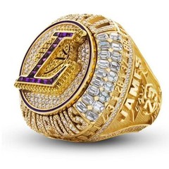 2020 Los Angeles Lakers Championship Ring JAMES (Detachable Flip-top)