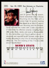1993-94 Hoops David Robinson DB5 David&rsquo;s Best San Antonio Spurs